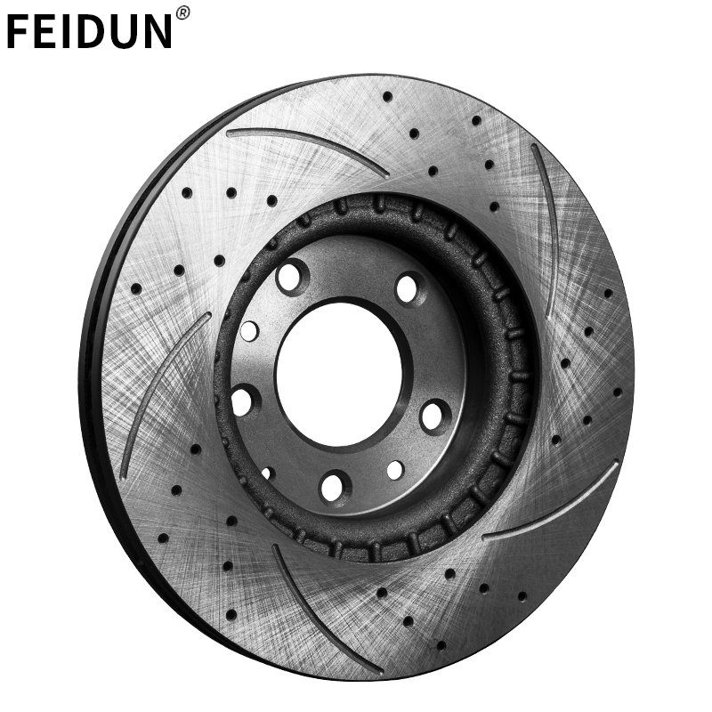 Noiseless Resolve Brake Shaking Good Heat Dissipation Drilled and Slotted Car Brake Discs for Mercedes benz W210 W221