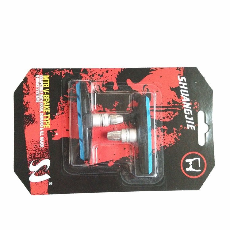 Factory Wholesale V-brakes Brake Pads Mountain Bikes Road Bike Black and Blue