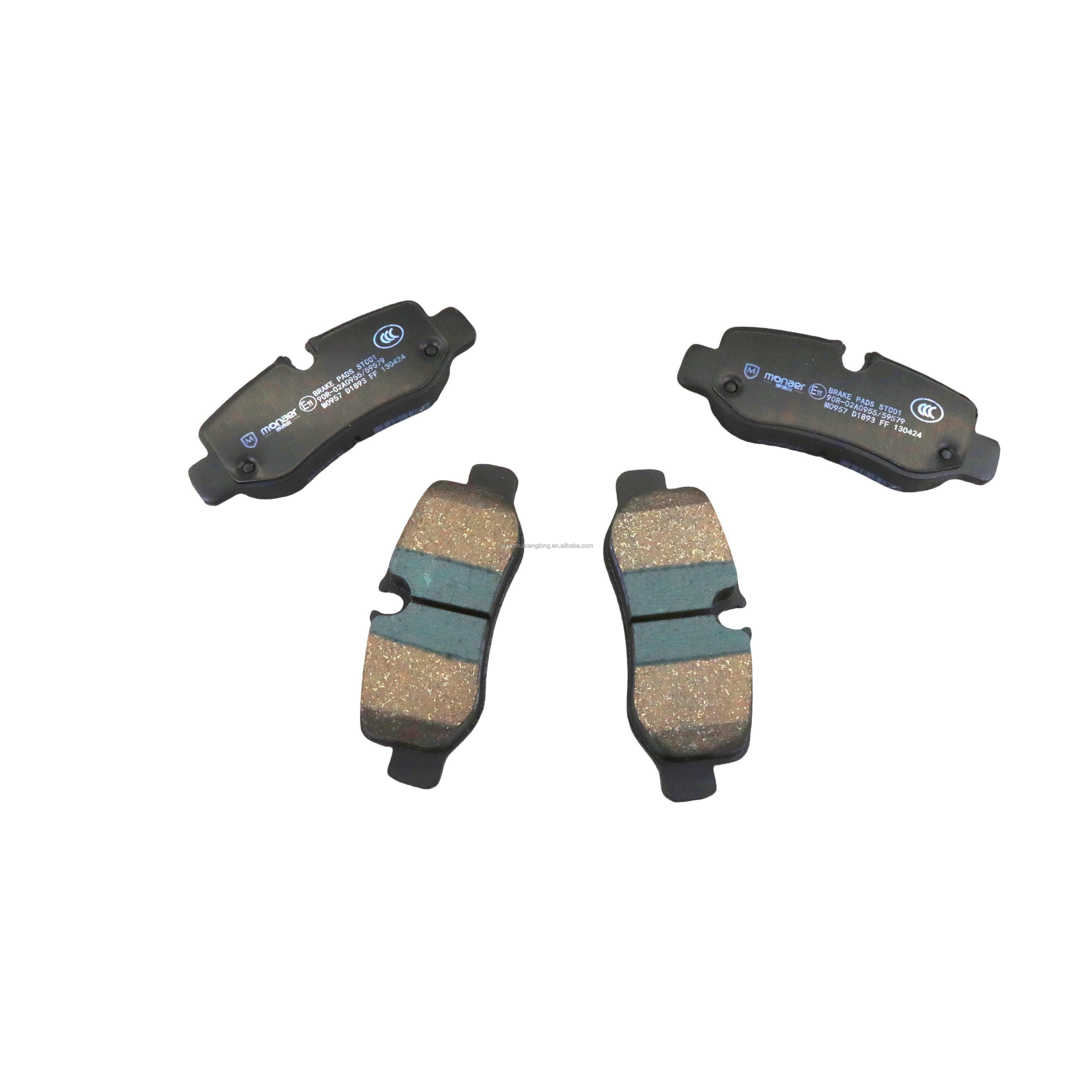 D1893 Monaer Ceramic Brake Pads High Quality No Noise, Low Dust Brake Pad