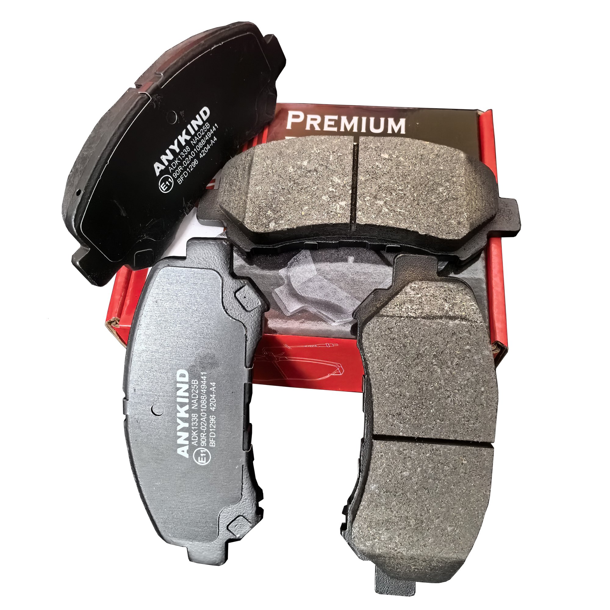D1374-8449 Front Brake Pads for Nissan Dualis/Maxima/Qashqai/Rogue (USA)/Sentra/X-Trail