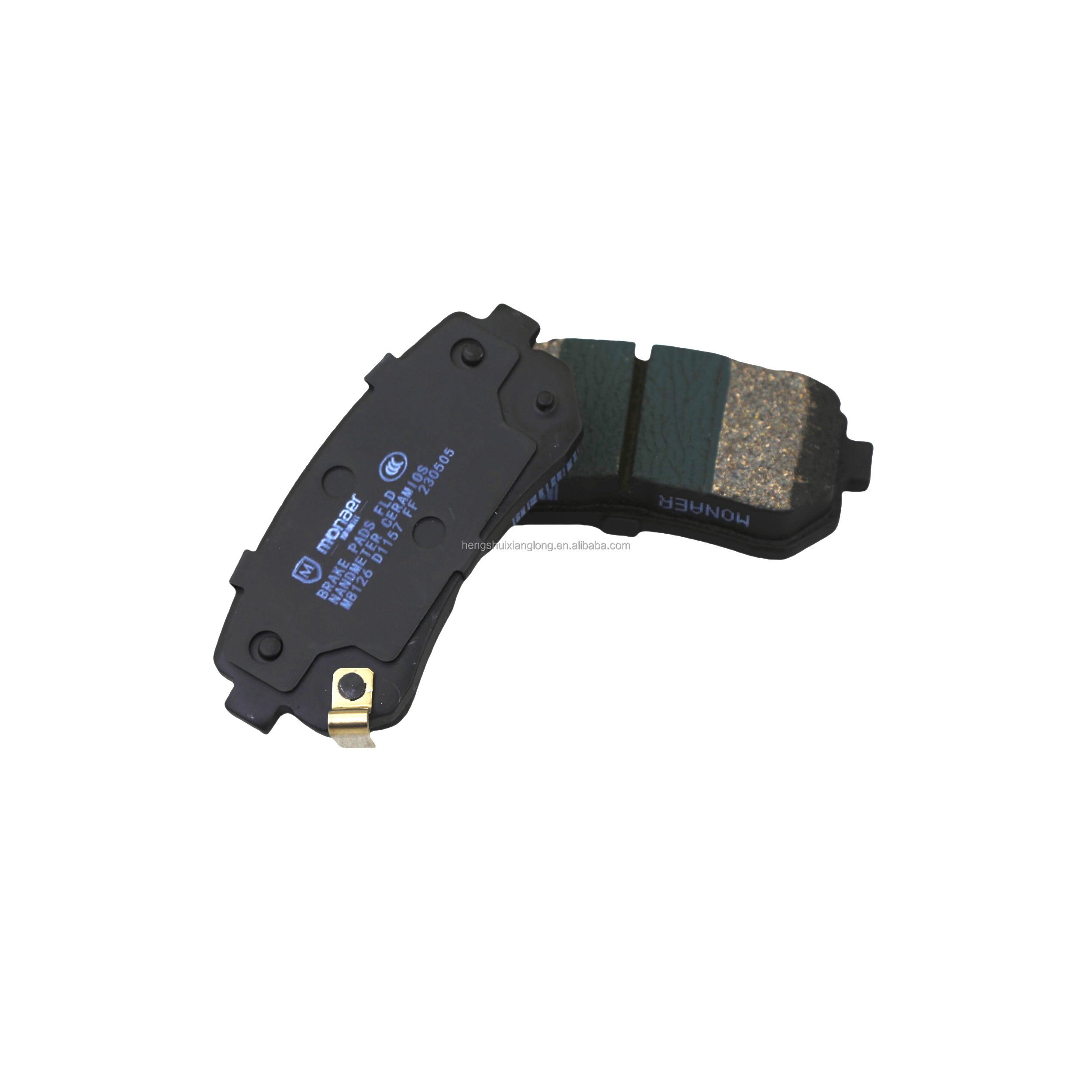 D11277MH SP1187 Monaer Brake Pads D1157 Ceramic Rear Disc Brake Pad for KIA/ Hyundai