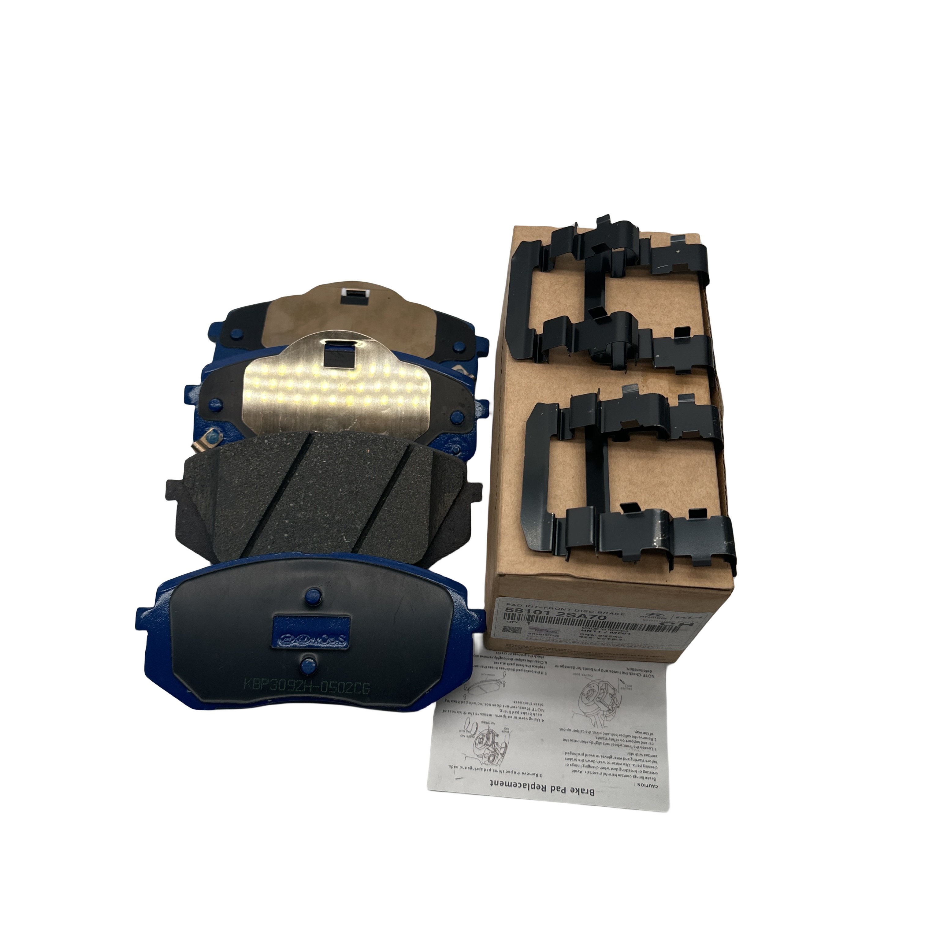 58101-2SA70 High Quality Automotive Brake System Front Brake Pads Suitable for Korean Cars 581012SA70