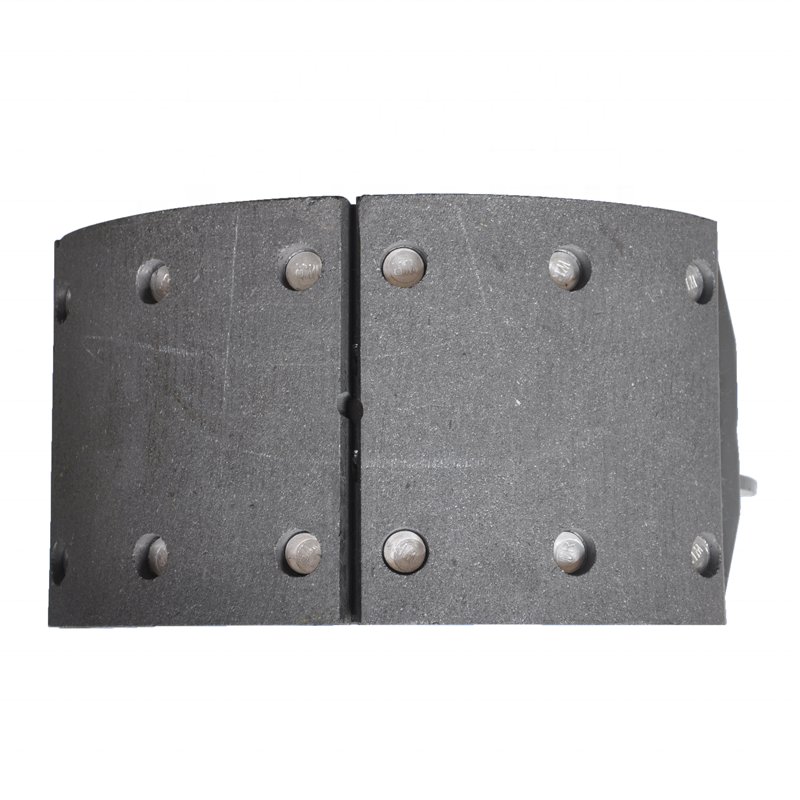 Brake Shoes With Lining Use for Dongfeng Kinland Truck 485HP Rear Axle Brake Shoes With Friction Plate Assembly 3502RAS01-090