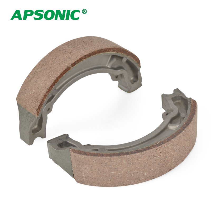 Suitable for CG Aluminum Wheels/Wuyang Models With 125cc Asbestos Status and Spring-loaded Motorcycle Brake Shoes