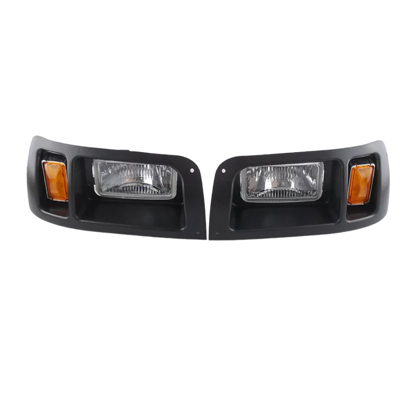 New 12V DC Halogen Front Head Lights & Brake Rear Tail Lights Kit for Club Car DS 2003-up with Turn Signal Wire Harness