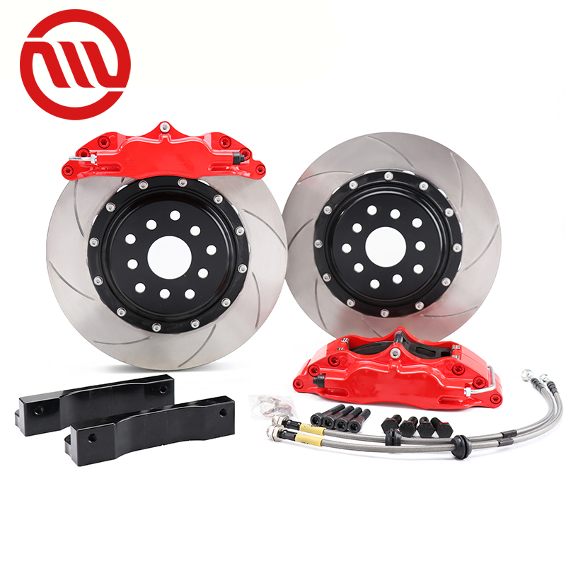 High Performance GT6 6 Pot Caliper 355/380/405mm Floating Slotted Disc for BMW Honda Subaru Toyota Audi VW Chevrolet Ford