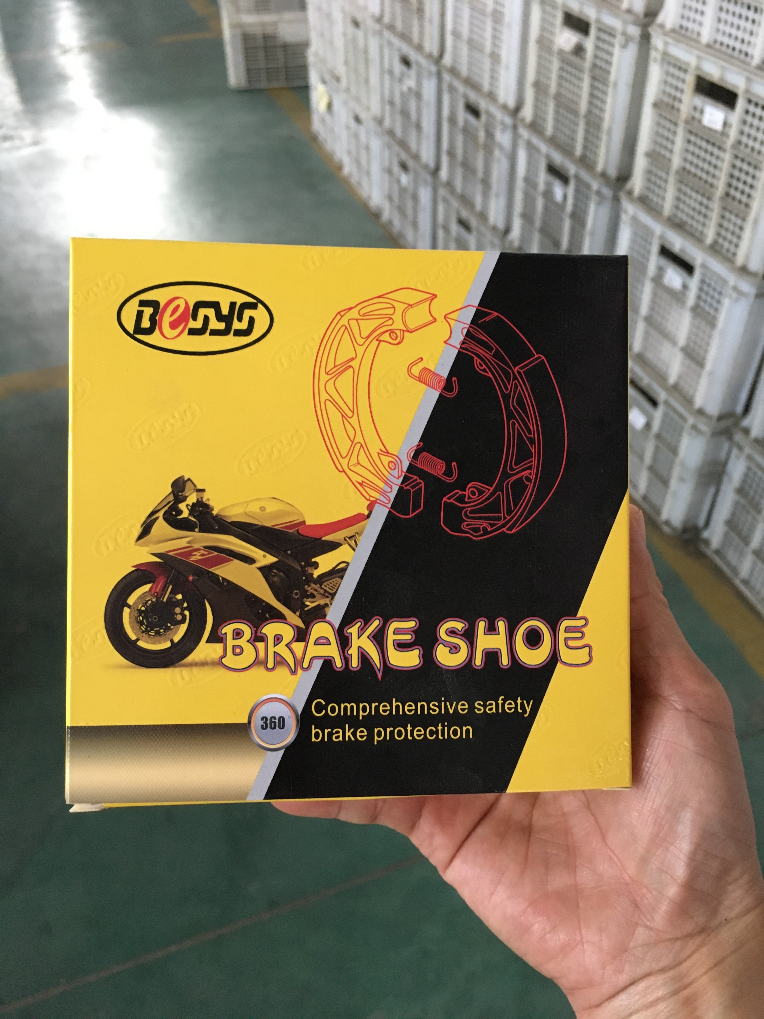 Wholesale Customized CG125 Motorcycle Rear Brake Shoe Compatible for Imitate Ghost Fire GY6 125