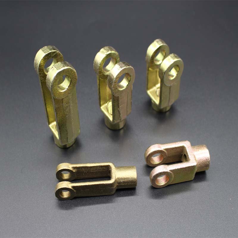5/8-18 Mechanical Steering Accessories Forged Steel Steering Control Handle Clevis Yokes for Automotive Universal Joints