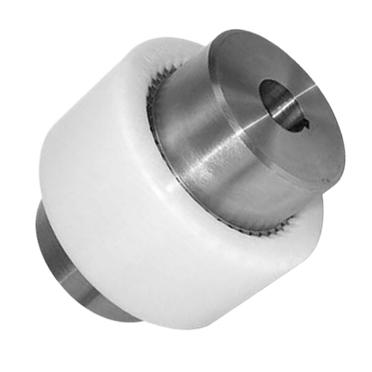 Customized Conical Drum Plasticgear Shaft Coupling Design Sleeve Hydraulic Nylon Gear Pump Couplings