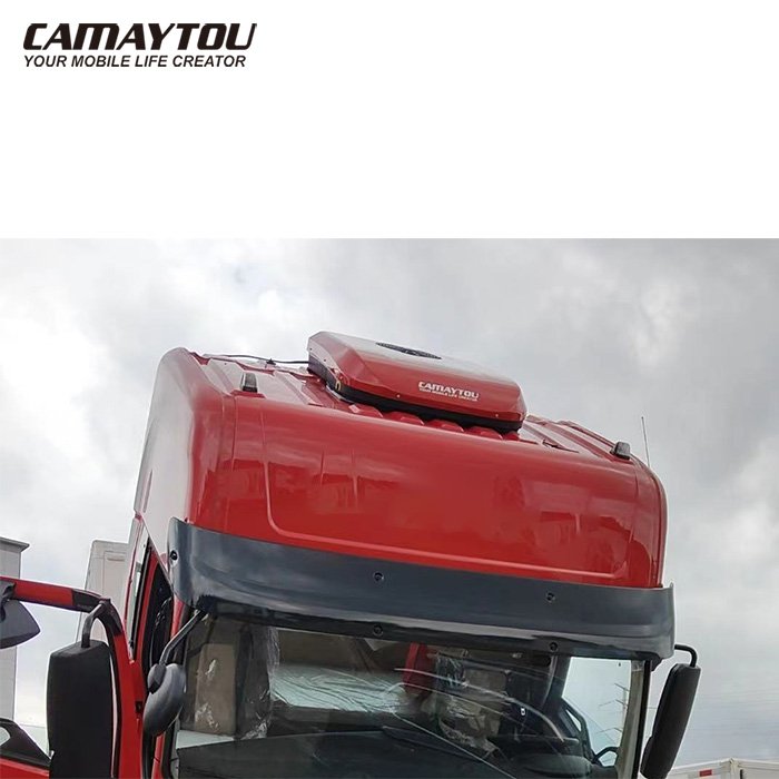 12/24V Electric Car AC Roof-Mounted Air Conditioner RV Cabin for Truck Vehicle Auto Air Conditioning System Cab