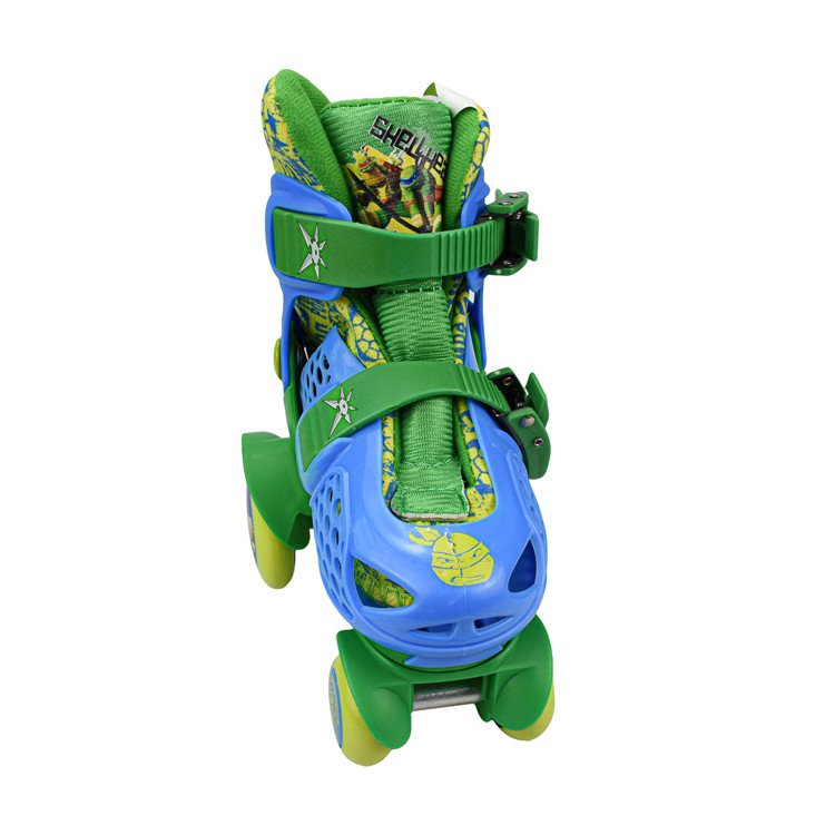 Stylish Kids Hard Boot Adjustable Quad & Roller Skate Shoes with Brakes Baby Children 3-6 Years Boys Girls Toy Gift