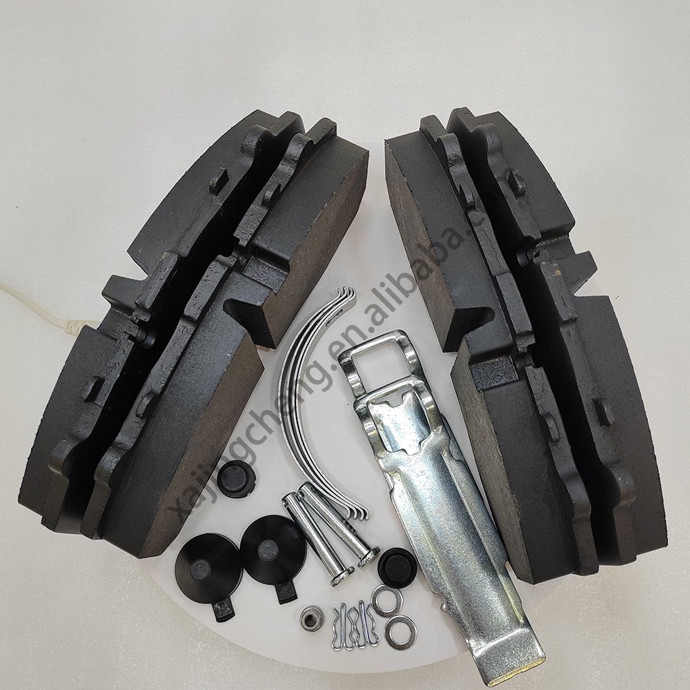 Production and Manufacturing of High-quality Asbestos Free Semi Metal Automotive Car Brake Pads WV29267 Truck Brake Pads