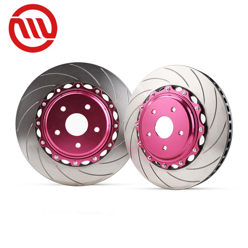Big Brake Kit for CP Racing 9040 Front and Rear 6 Pot with Rotor Disc 355/380mm for Subaru Impreza Wrx Gt 2000 GC8 Audi