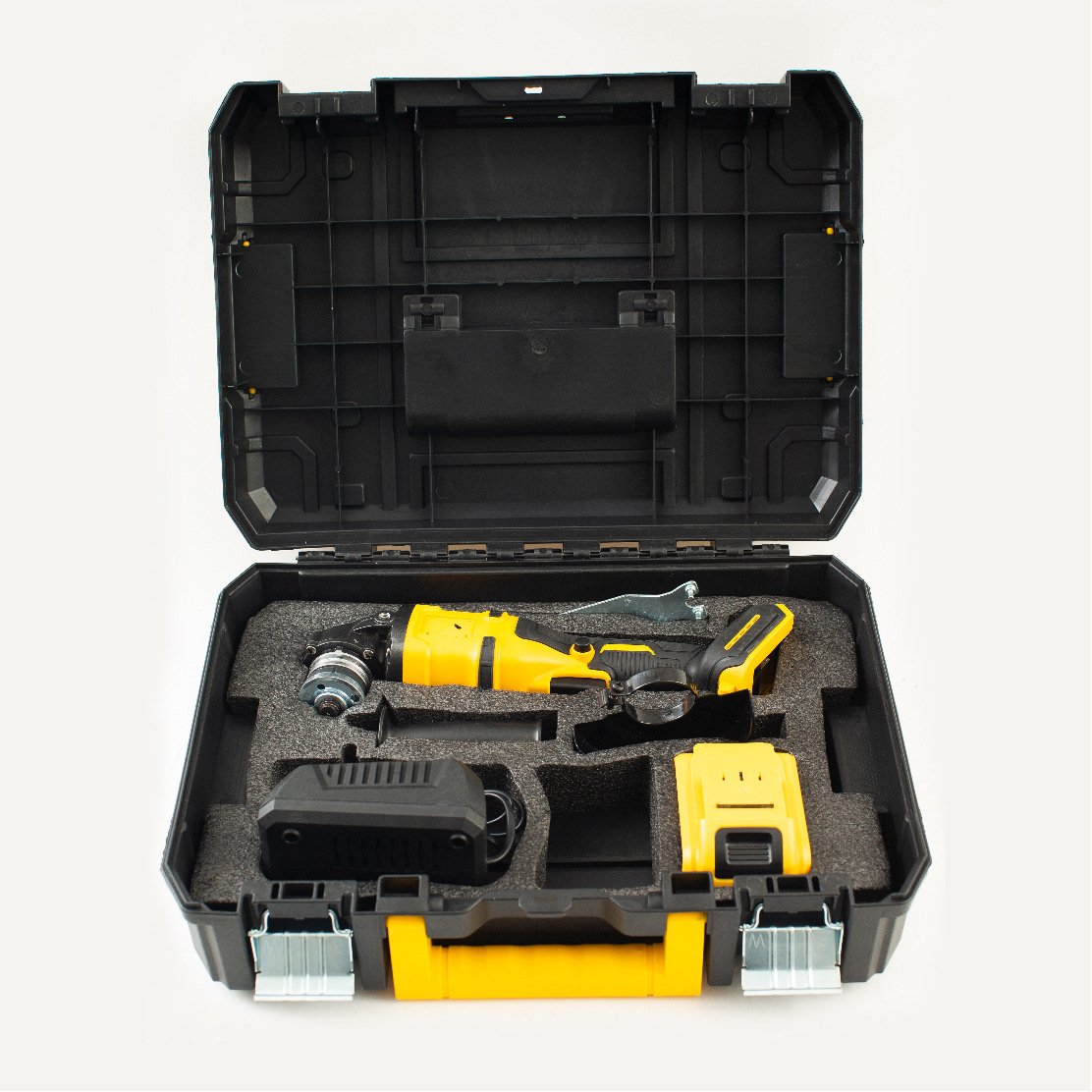 DD3289 Brushless Grinder Kit With Kickback Brake Slide Switch Tool Grinders Custom Cordless Angle Grinder