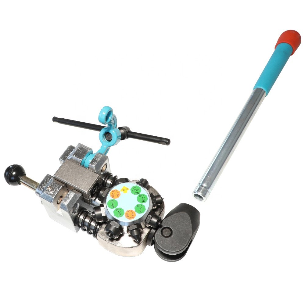 Professional 45 Degree Set Brake Line Double Flaring Tool Kit Single Bubble Flares And Double Flares