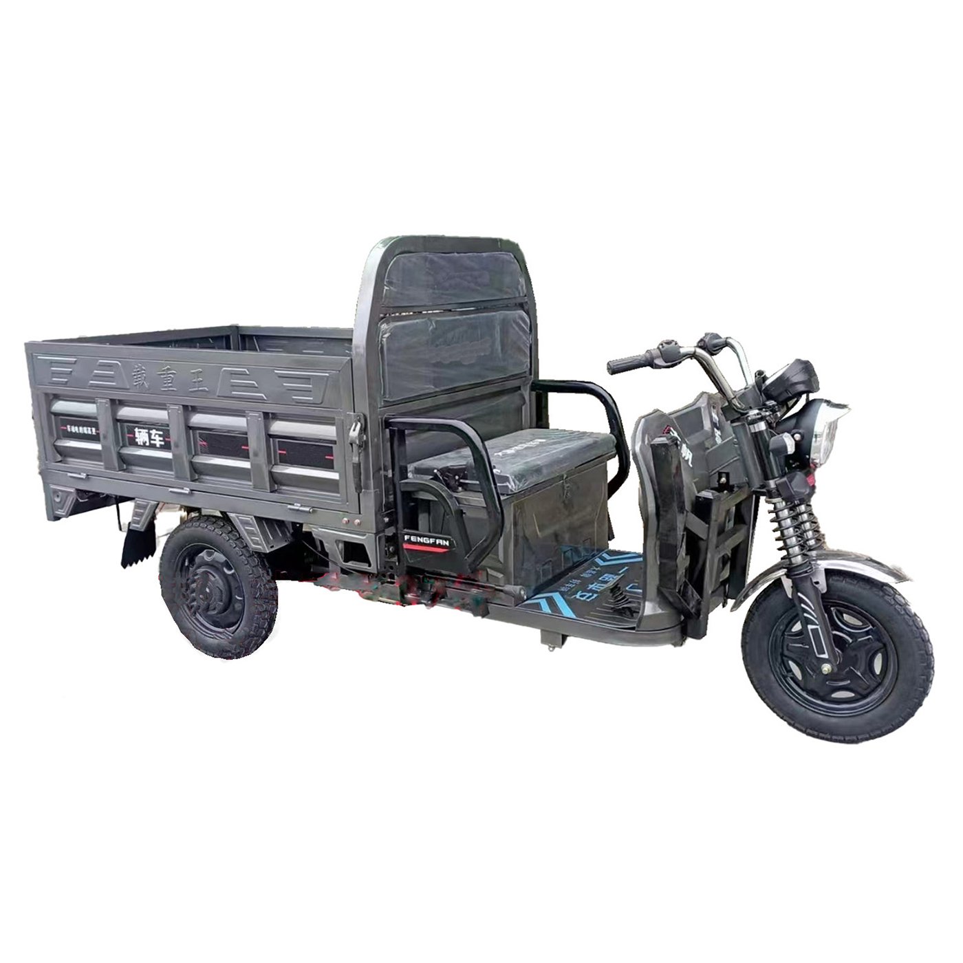 China High Quality Wholesale Bulk Electric Cargo Tricycle 1000W EEC Heavy Load Open Type Electric Tricycles Three Wheel Adult