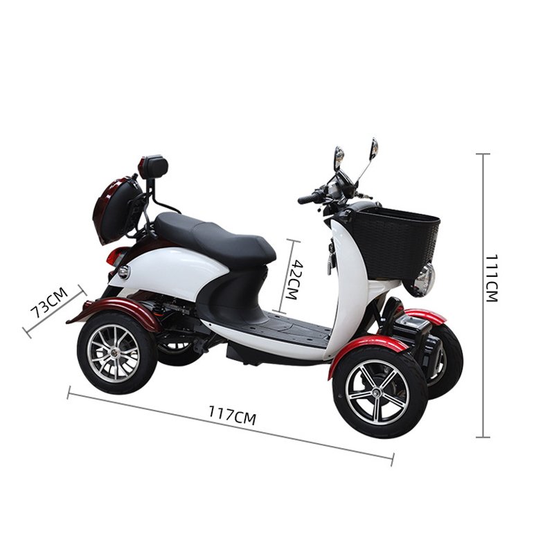 Good Quality 500w Electric Scooter4 Wheel Electric Mobility Scooter Electric Car for Adults