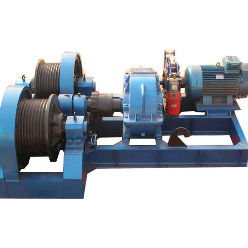Winch Small Hoist Electric Engine Powered Machine Price Auto Barge Windlass Double Cable Pulling 5 6 7 8 9 10 11 15 20 30 40 T
