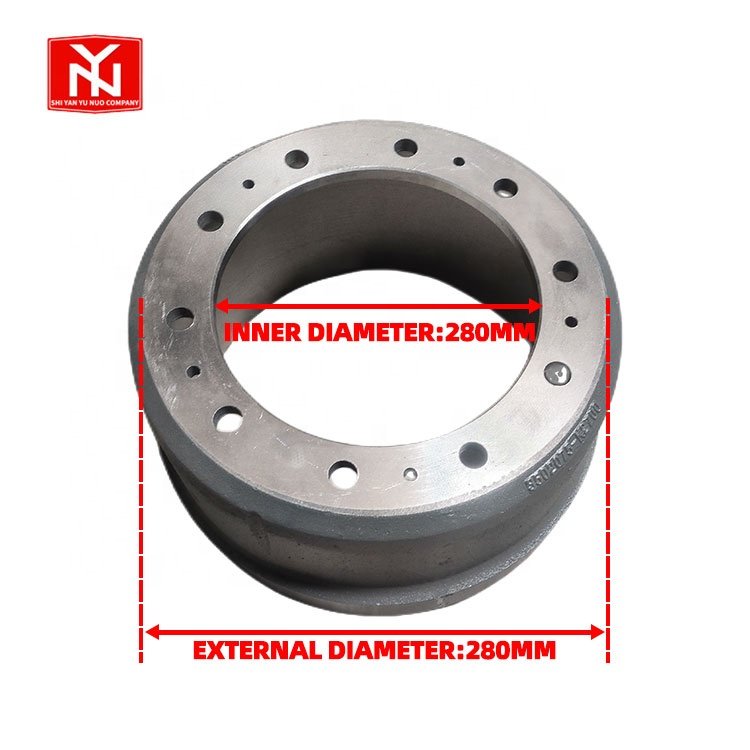 High Quality Dongfeng Auto Parts Brake System Brake Drum 3502075-K2700