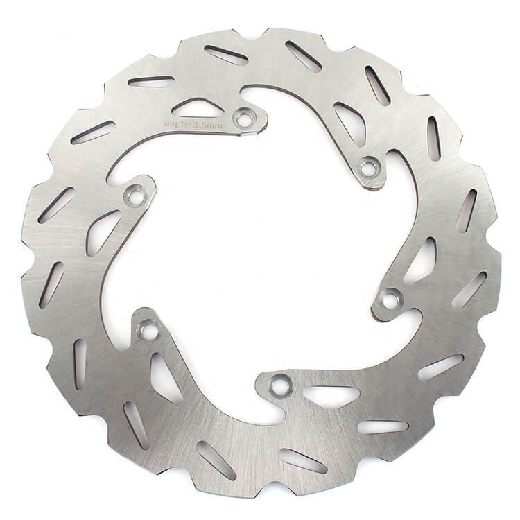 Dirt Bike Motocross 240mm Stainless Steel Rear Brake Disc Rotor for Yamaha YZ125 YZ250 YZ250F YZ450F