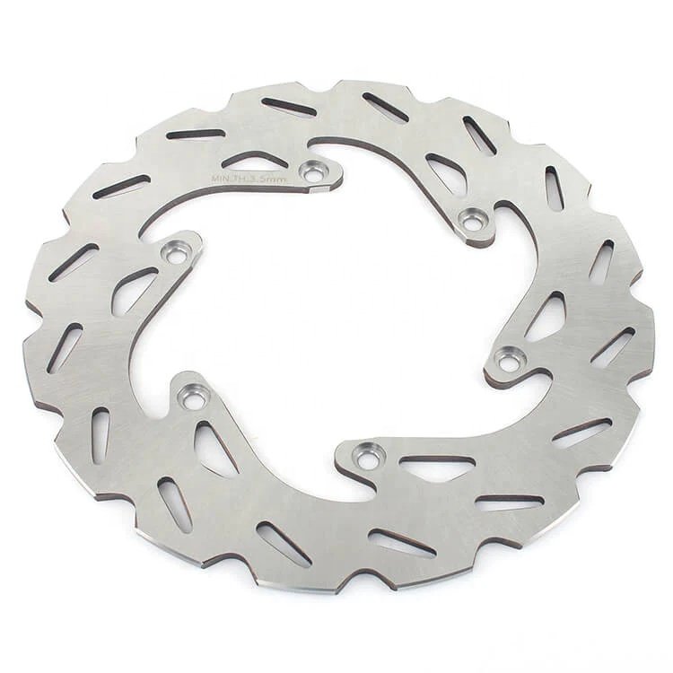 Dirt Bike Motocross 240mm Stainless Steel Rear Brake Disc Rotor for Yamaha YZ125 YZ250 YZ250F YZ450F