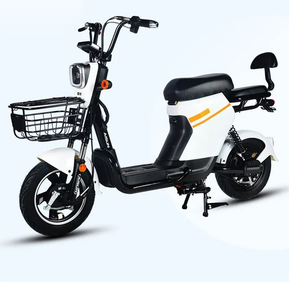 Hot Sale 14 Inch Electric City Bike 500W 48V Powerful Motor Ebike Electric Moped Scooter for Adults
