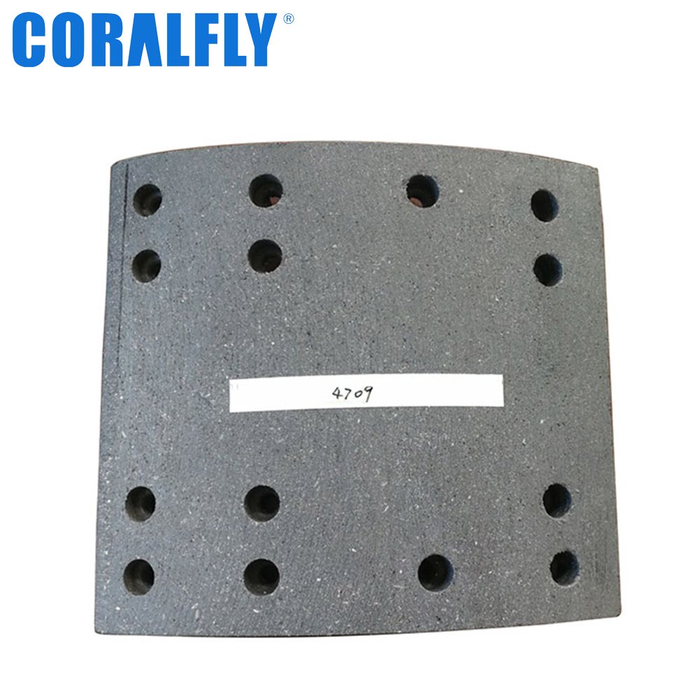 Factory Price Heavy Truck Brake Shoe 4515 4707 4709 With Lining for Truck
