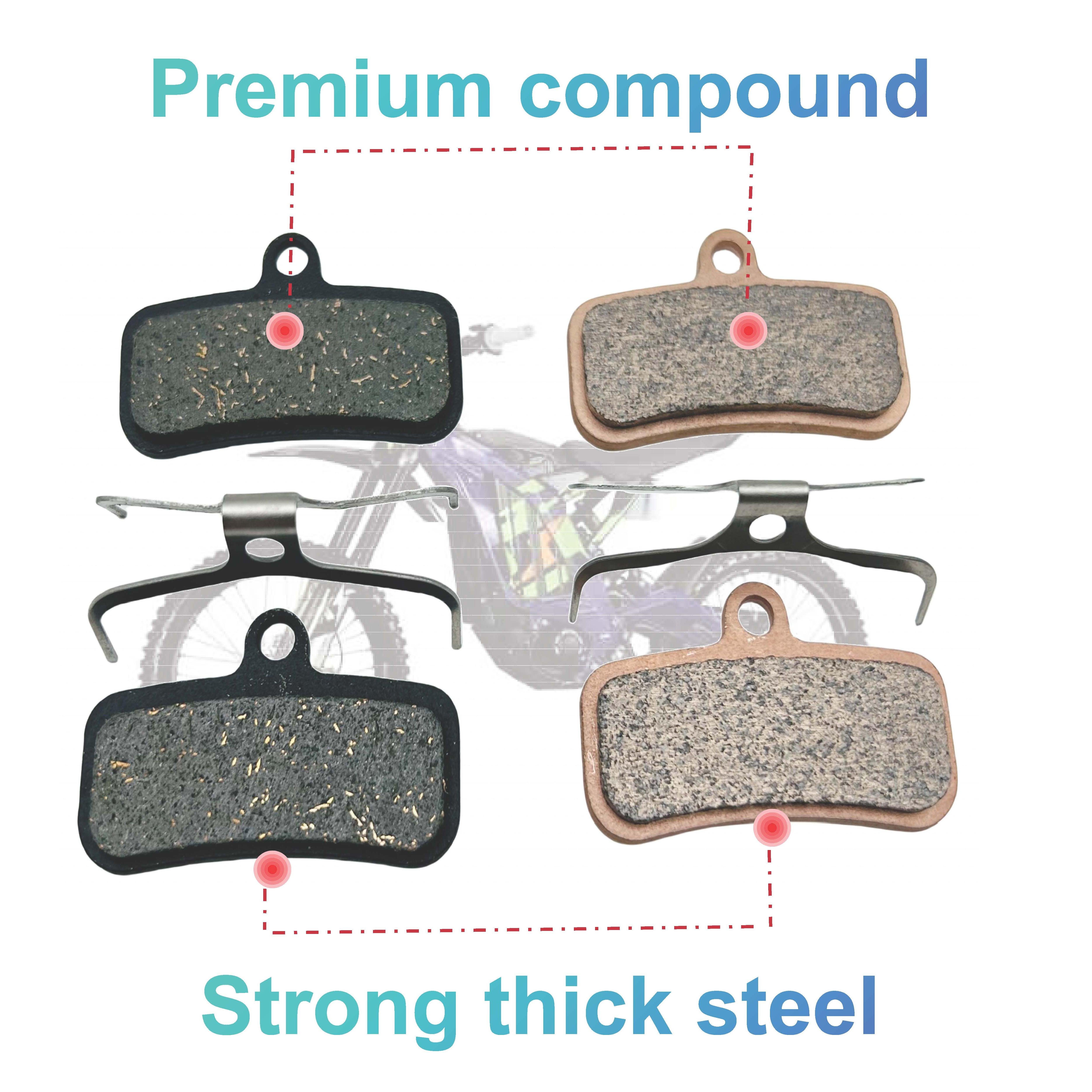 Ebike Parts Surron LBX Light Bee X Segway X160 X260 Talaria Sting MX3 R MX4 Super73 RX Nami Burn E2 Max Sintered Brake Pads