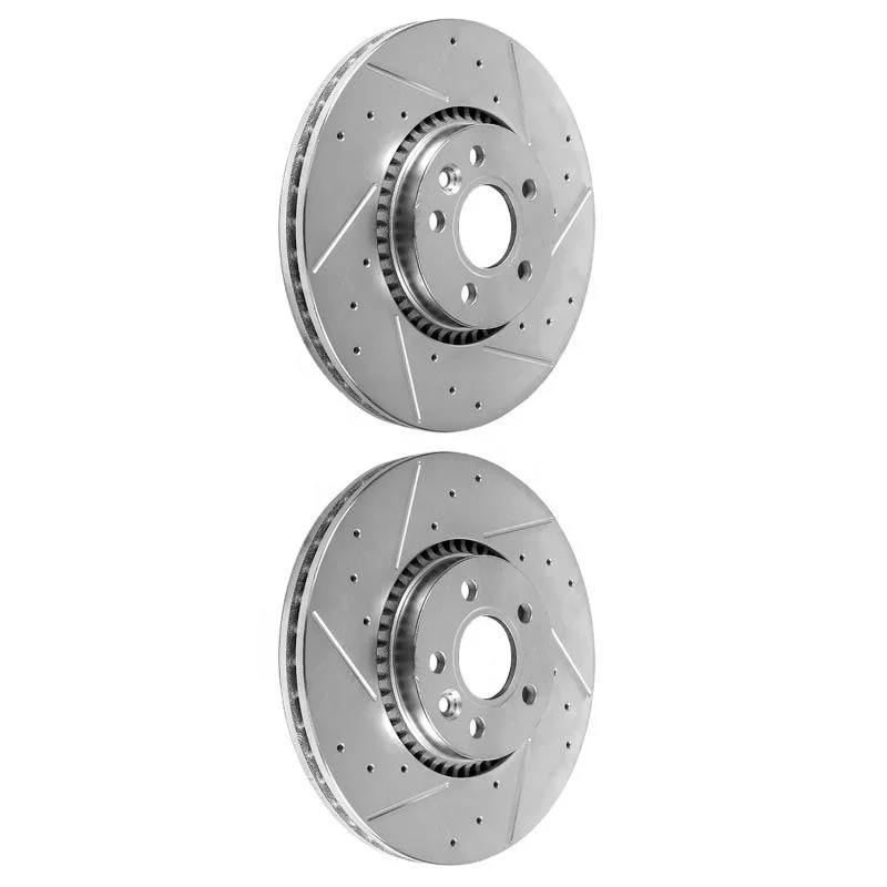 380X30mm 43206-KJ10A Rear-wheel Mechan Disc Brake Carbon Ceram Brake Disc 6 Piston Brake Calip for NISSAN