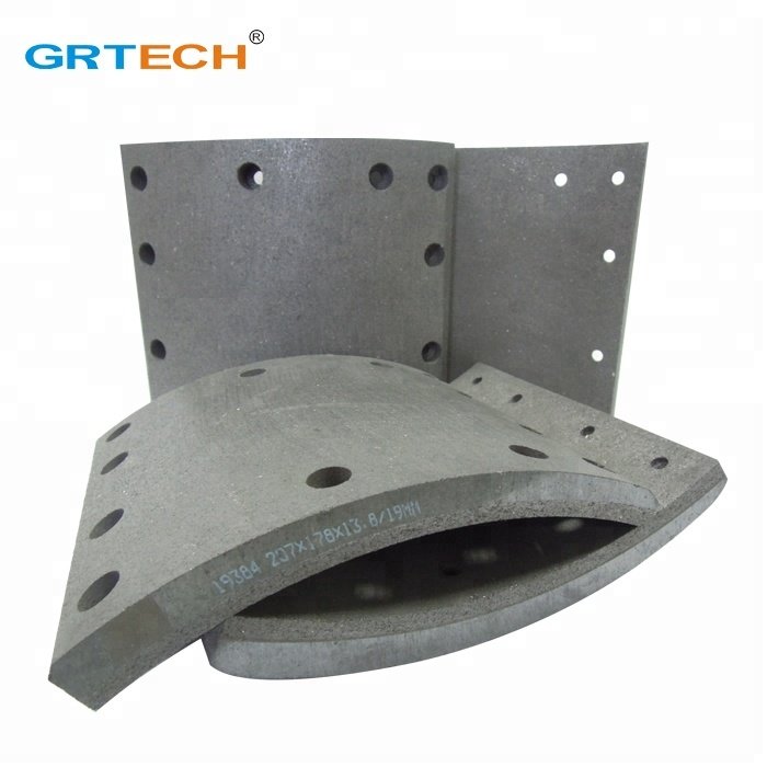 WVA 19384 Non-asbestos Front and Rear Axle Truck Brake Lining Kit for IVECO