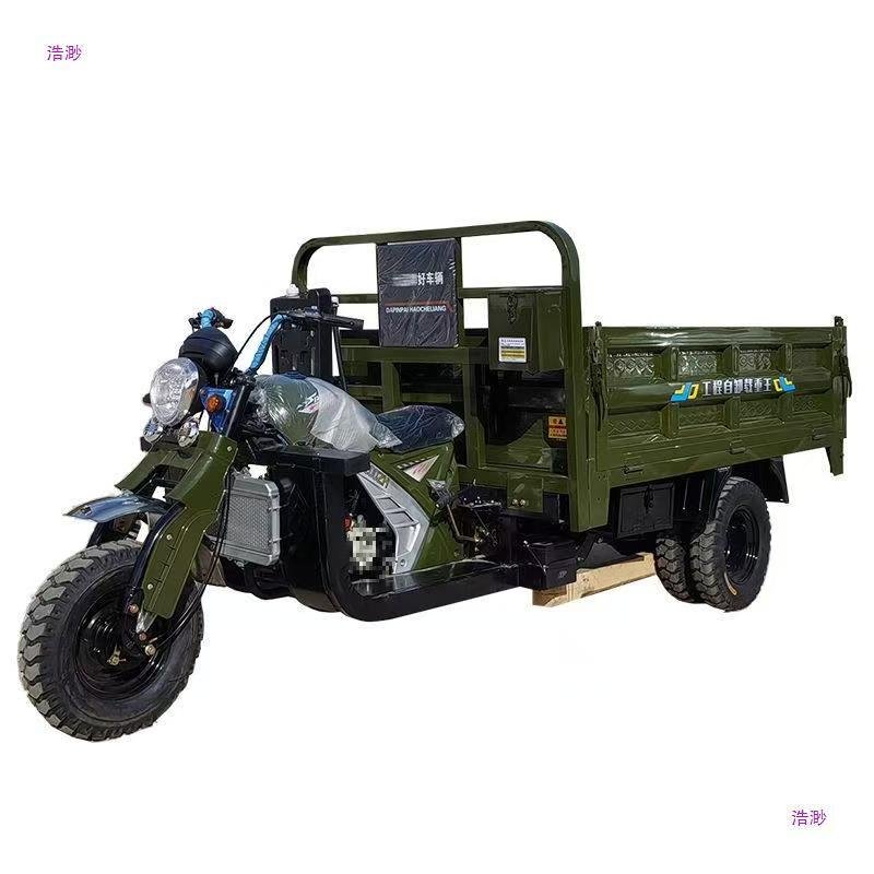 3 Wheel Moto Cargo 350cc Tricycle Scooter Car Gasoline Engine Agricultural Tricycle