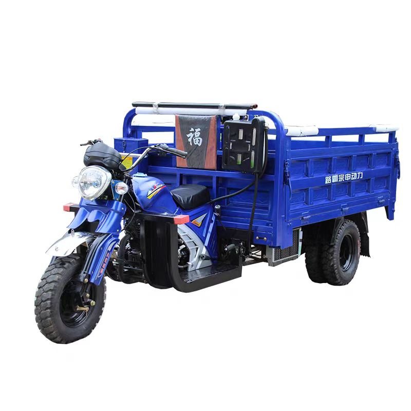 3 Wheel Moto Cargo 350cc Tricycle Scooter Car Gasoline Engine Agricultural Tricycle