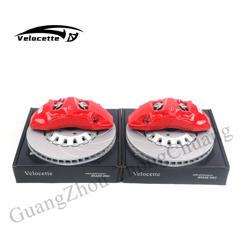 Big Brake Caliper Kit 4/6-pot Racing Brake Pads Auto Brake System 8N for Alfa Romeo 146 147 156 166 4C 8C Alfa GT Giulia Red