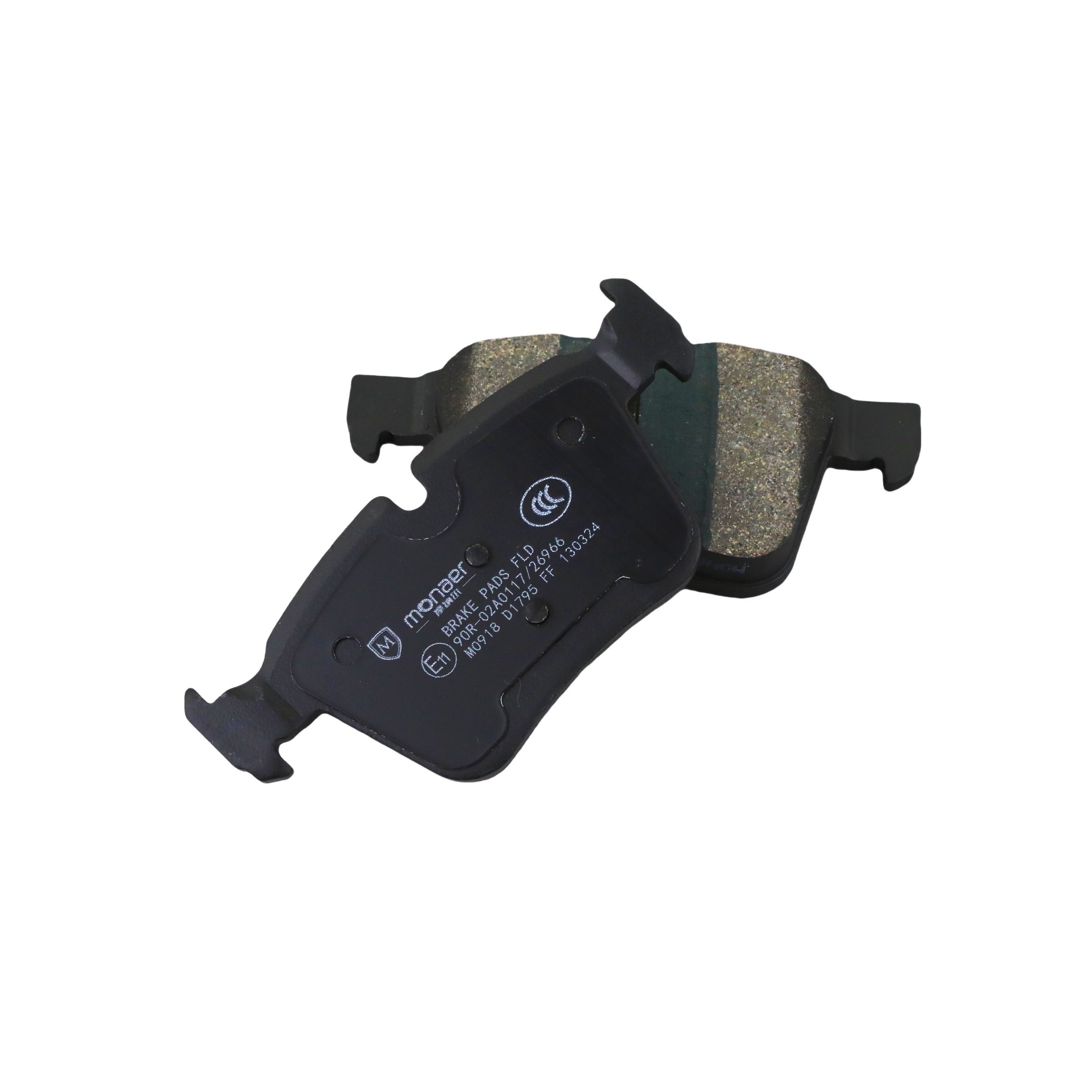 D1795 Brake Pad Manufacturer Monaer High End Ceramic Brake Pads No Sound No Dust