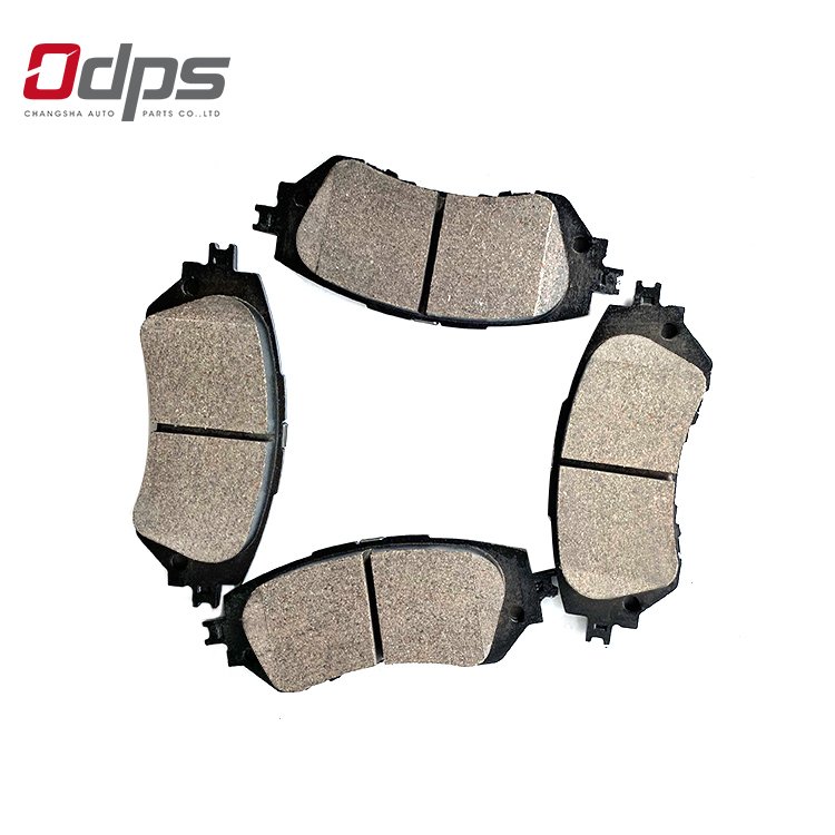 ODPS 04465-0D160 Wholesale Brake Systems China Car Spare Parts Automatic D1950 Brake Pads for TOYOTA With High Quality