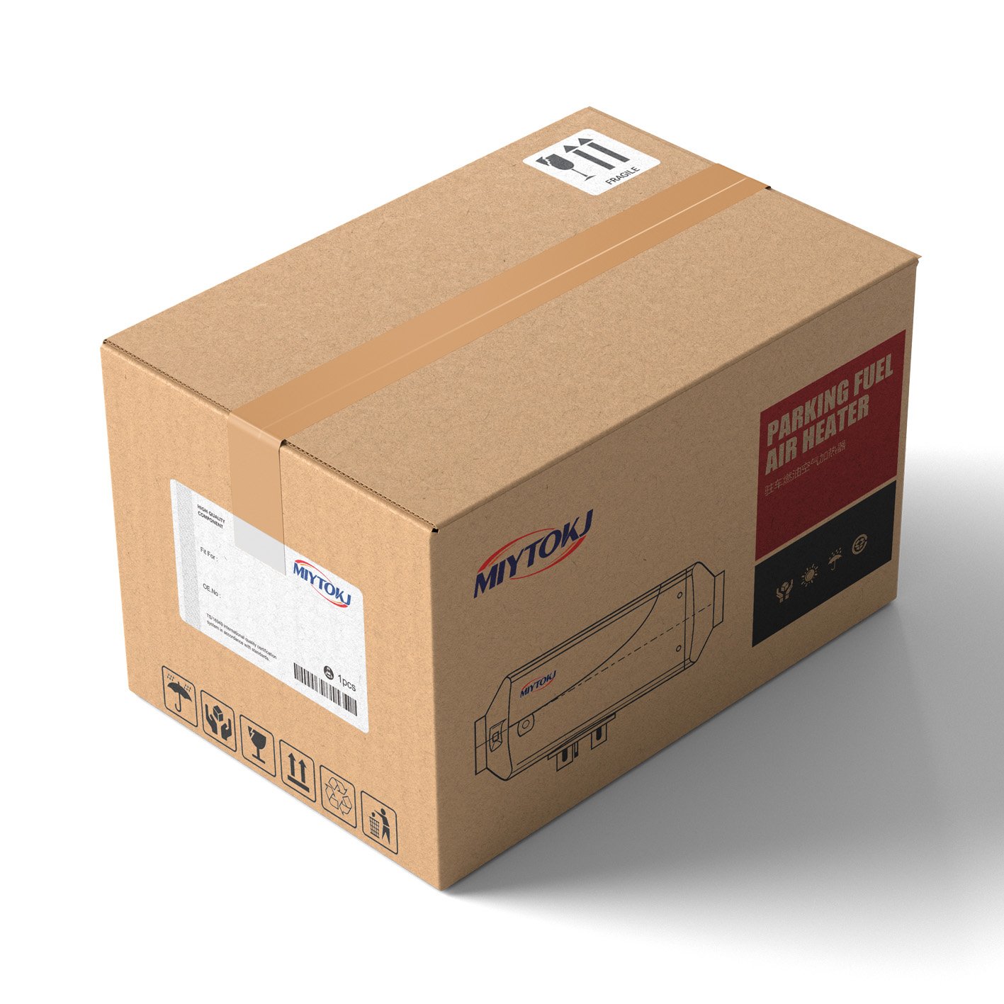 MIYTOKJ Special Parking air Conditioner for Light Trucks, 12V24V air Conditioner for Trucks and Engineering Vehicles.
