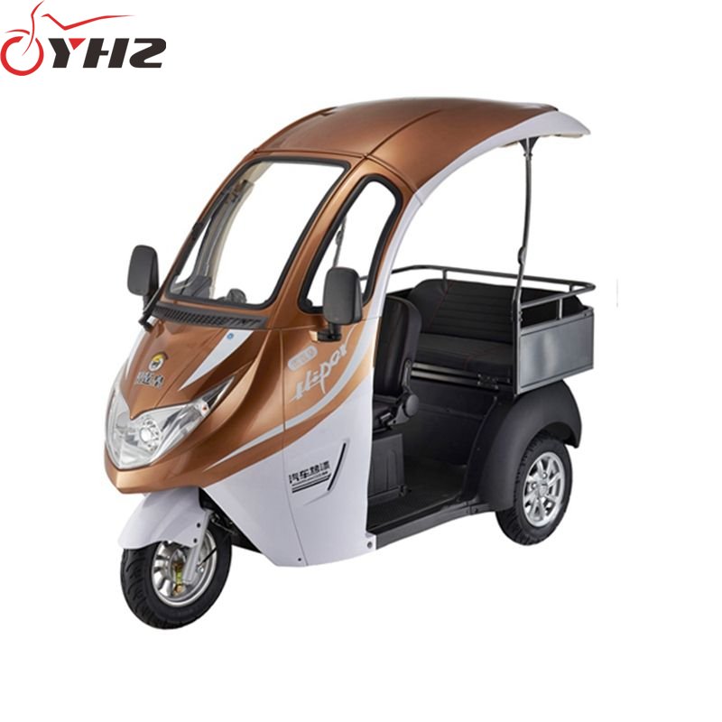 Hot Selling Open Body Electric Golf Cart Three Wheels Motorcycle Scooter 60V 800W 1000W for Adult