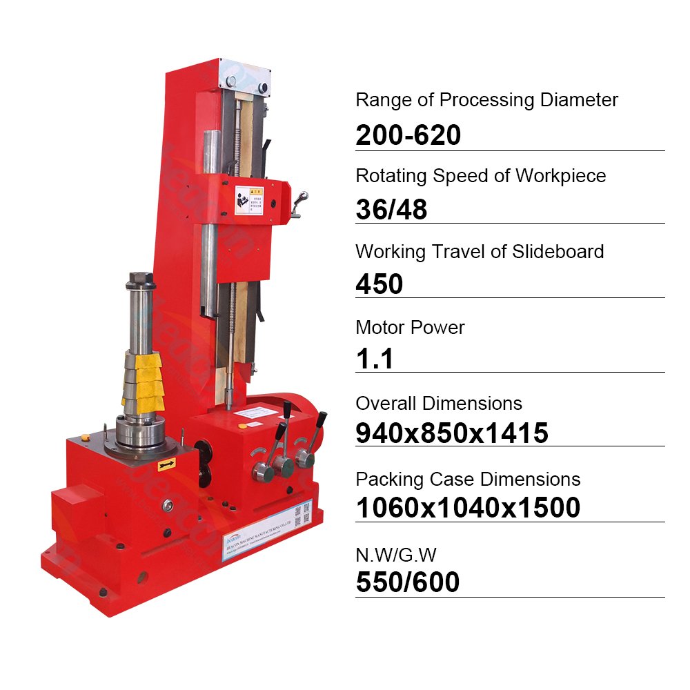 T8360 Vertical Brake Drum Lathe