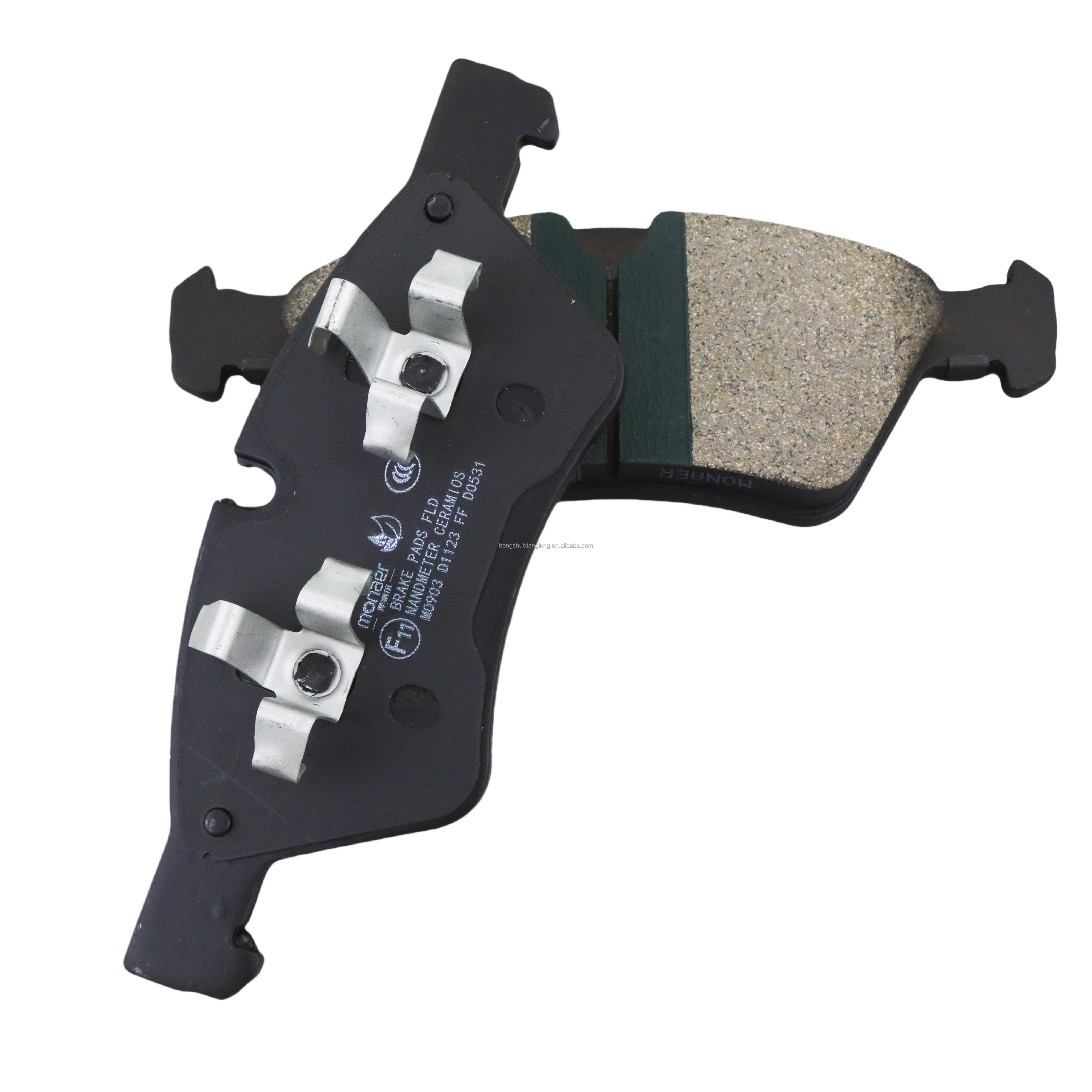 D1122 Automotive Brake Pad Manufacturers Rear Brake Pad Monaer Ceramic Brake Pads for Mercedes-Benz