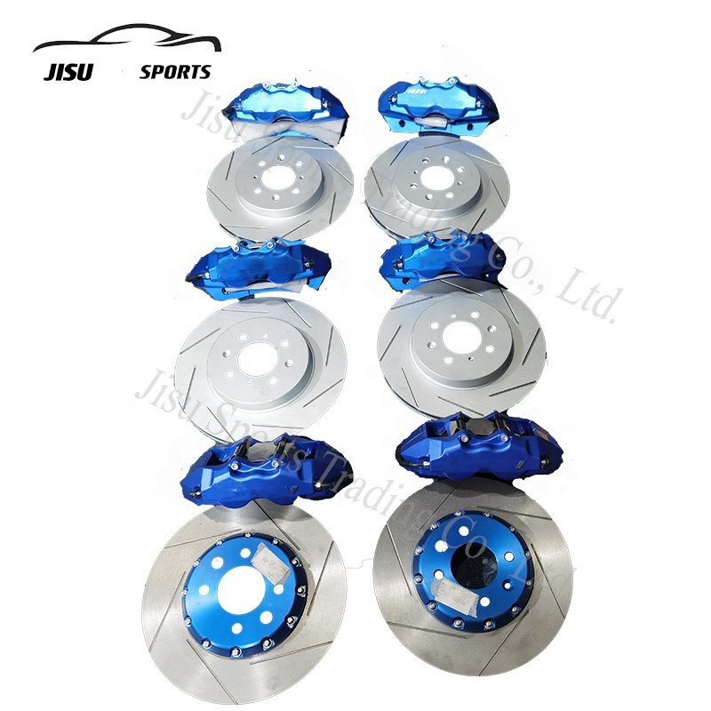 Modified Auto Front Brake Caliper 4 Piston Spoon Caliper Big Brake Kit for GK5 Vw Golf 5 Plus and Transporter T4 Audi A3 8l