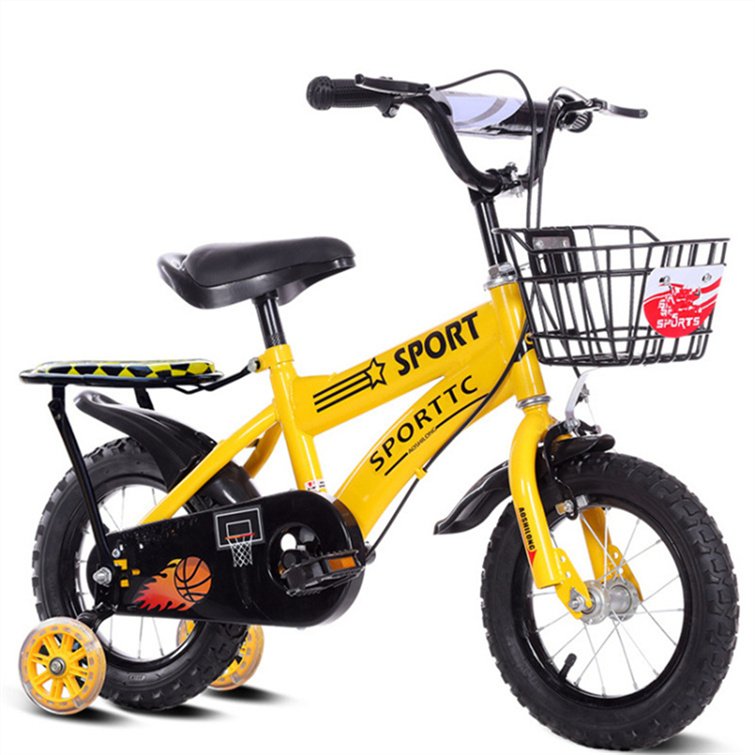 New Design Hot Sell Style 12" 14" 16" Baby Girls Kids Bike Bicycle With Doll Seat for 4 5 6 7 Years Old