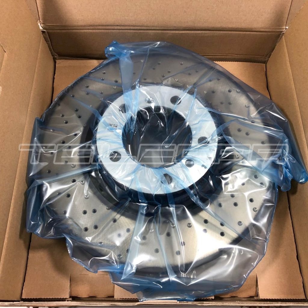 For Porsche 911 992 S / C4S Front Brake Disc Left 9P1615301J / 9P1.615.301.J