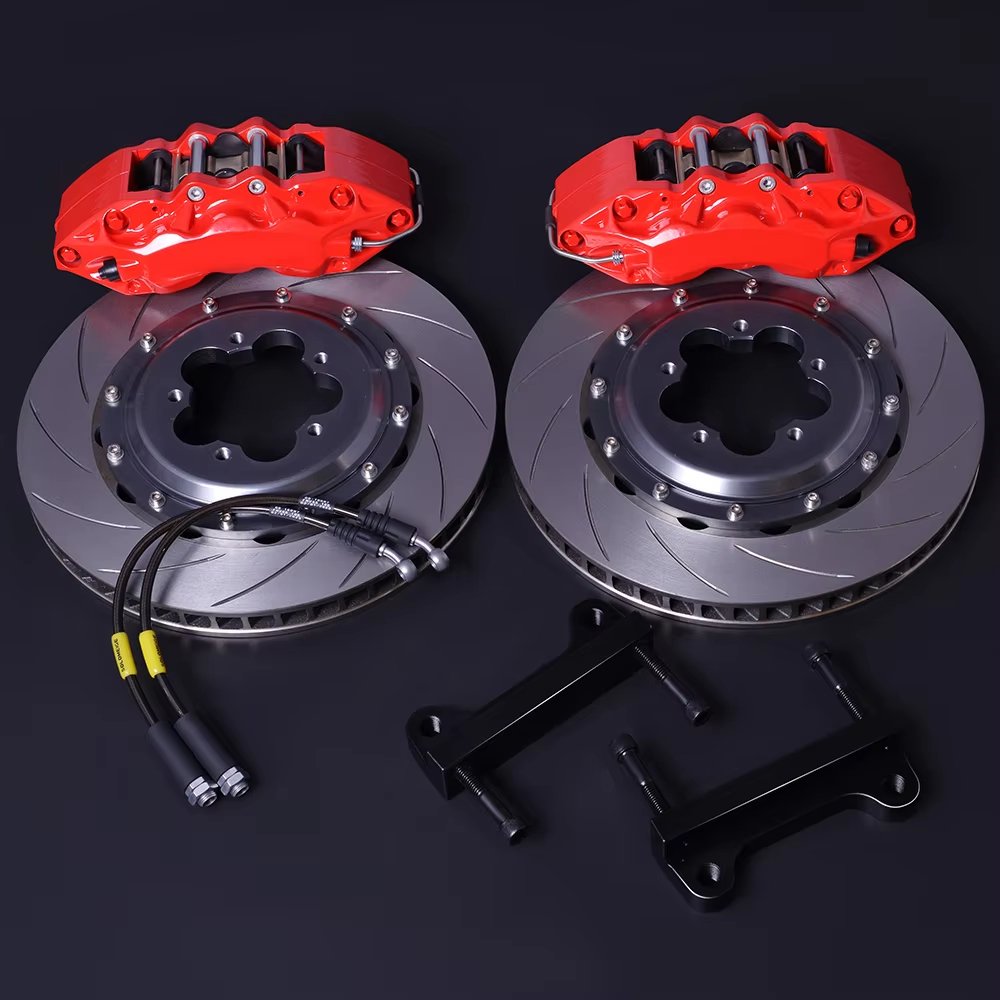 High Performance Racing 6 Piston Auto Brake Systems Car Brake Calipers Big Brake Kit for Ford F-150 Chevrolet Dodge RAM Jeep