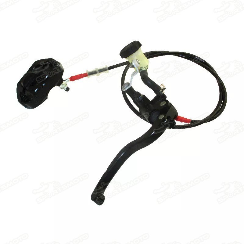 Pit Dirt Bike Front Master Cylinder Brake 4 Piston Caliper Assy