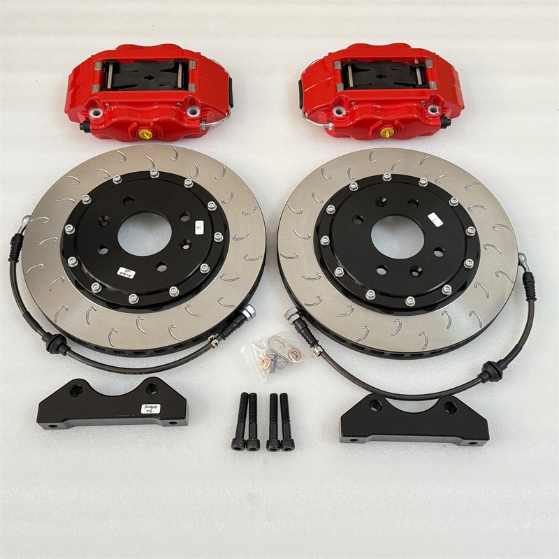 Jekit 4 Pots 330*24mm Disc Brake Caliper New Subaru Impreza 2008-2014 WRX STI 2015-2017 Fits VW Golf Land Rover Chery A7 Models