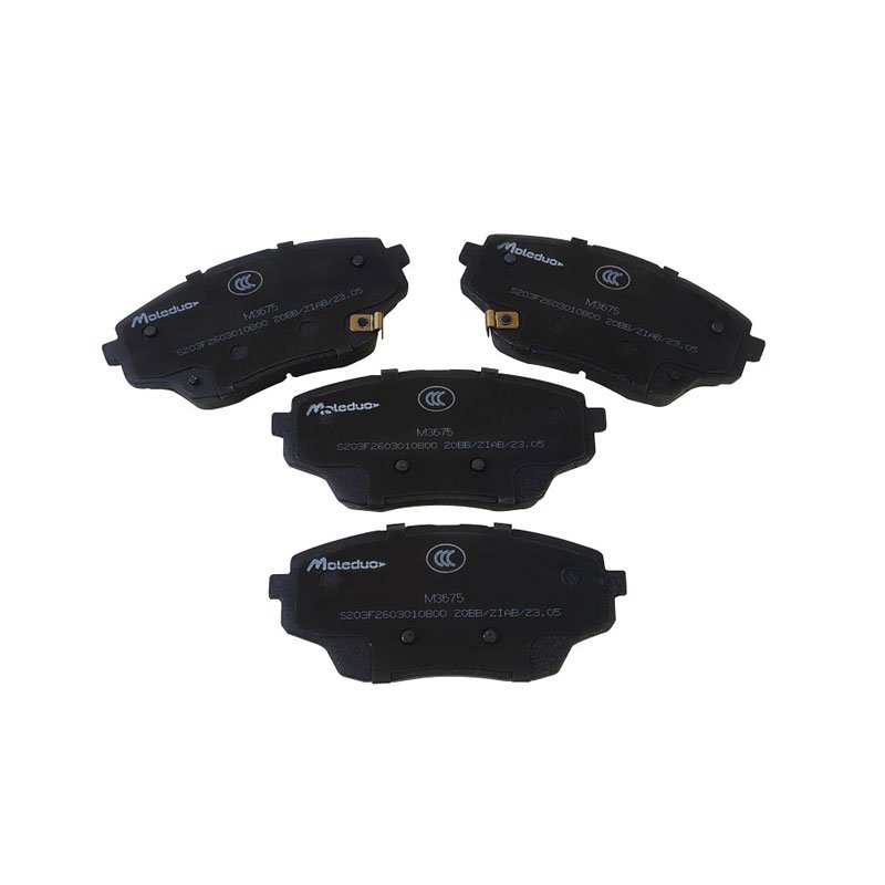 M3675 Auto Brake System Parts Car Front Semi-metal Ceramic Car Brake Pads for Changan