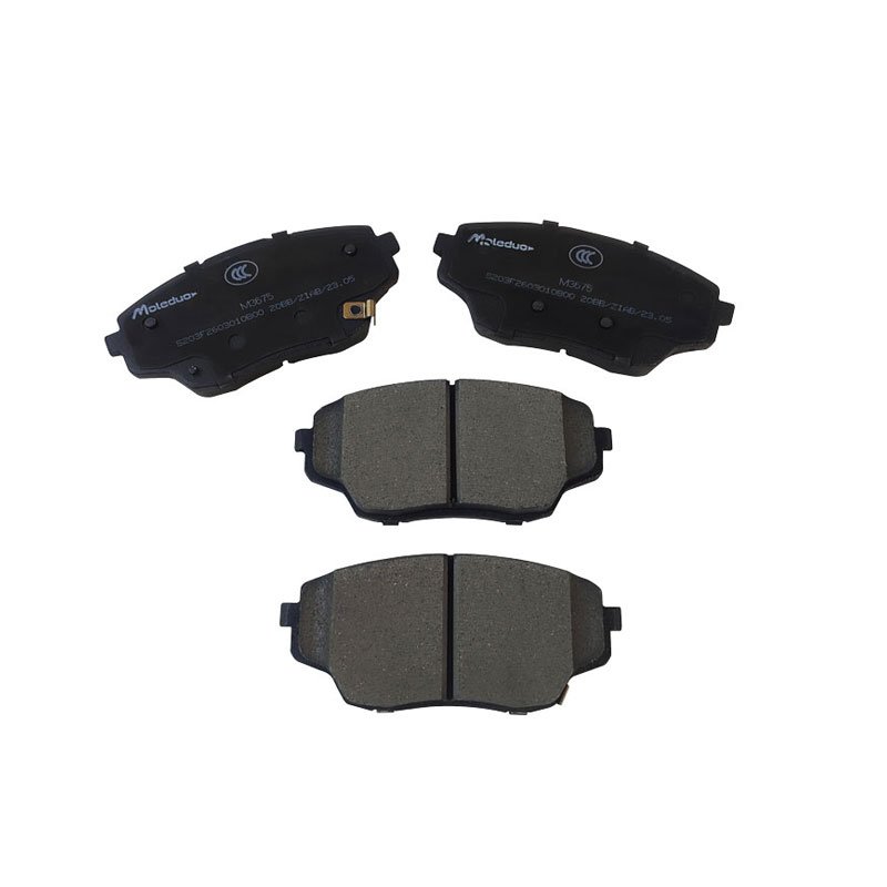 M3675 Auto Brake System Parts Car Front Semi-metal Ceramic Car Brake Pads for Changan