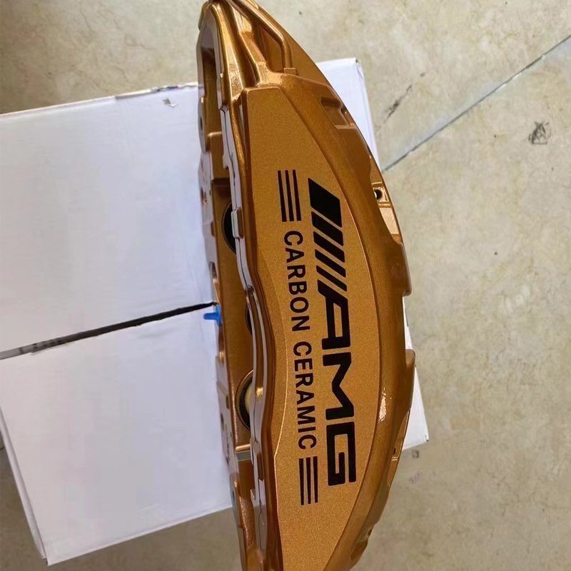 For AMG Carbon Ceramic Brake System for Mercedes-Benz Six Piston Brake Calipers for C63S E63S S63 S65 GLE63 G63 W205 W213 New