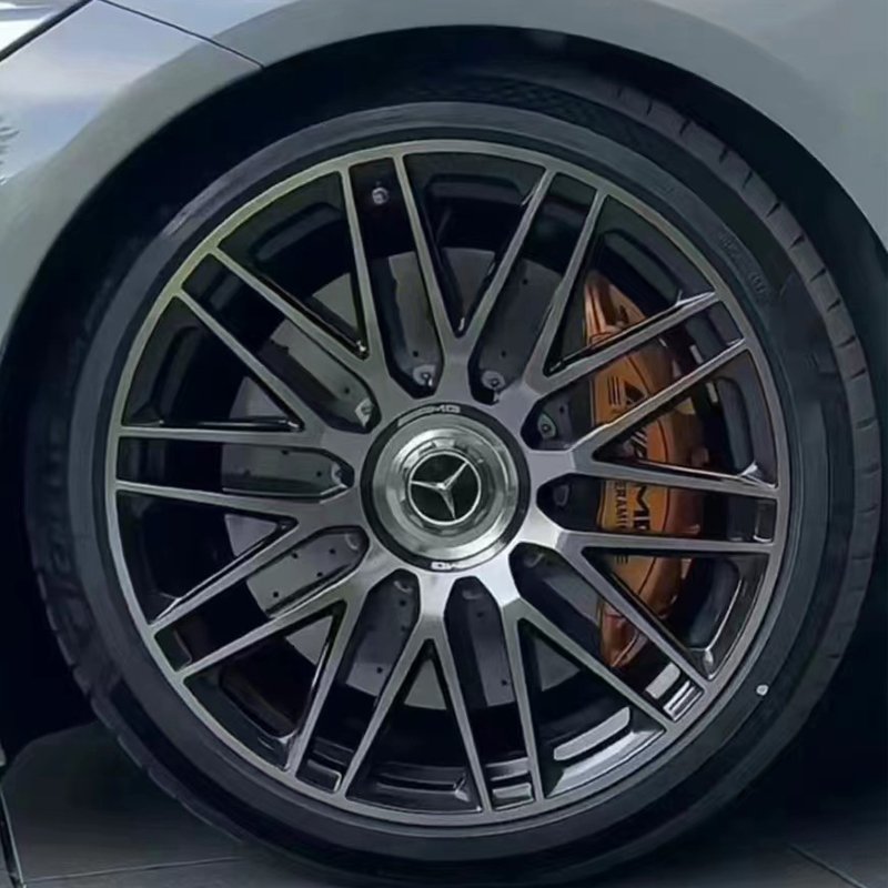 For AMG Carbon Ceramic Brake System for Mercedes-Benz Six Piston Brake Calipers for C63S E63S S63 S65 GLE63 G63 W205 W213 New