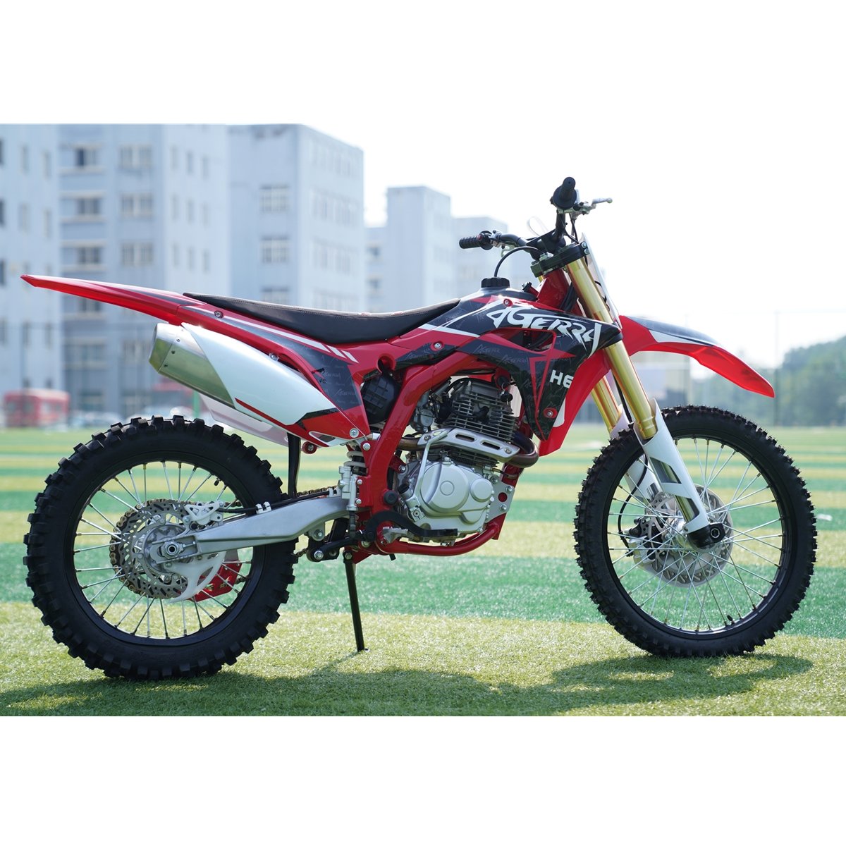 AJ1MOTO FACTORY H6 21/18 Cheap 250cc 300cc Dirt Bikes off Road Sports Motorcycle Gas Petrol Dirt Bike